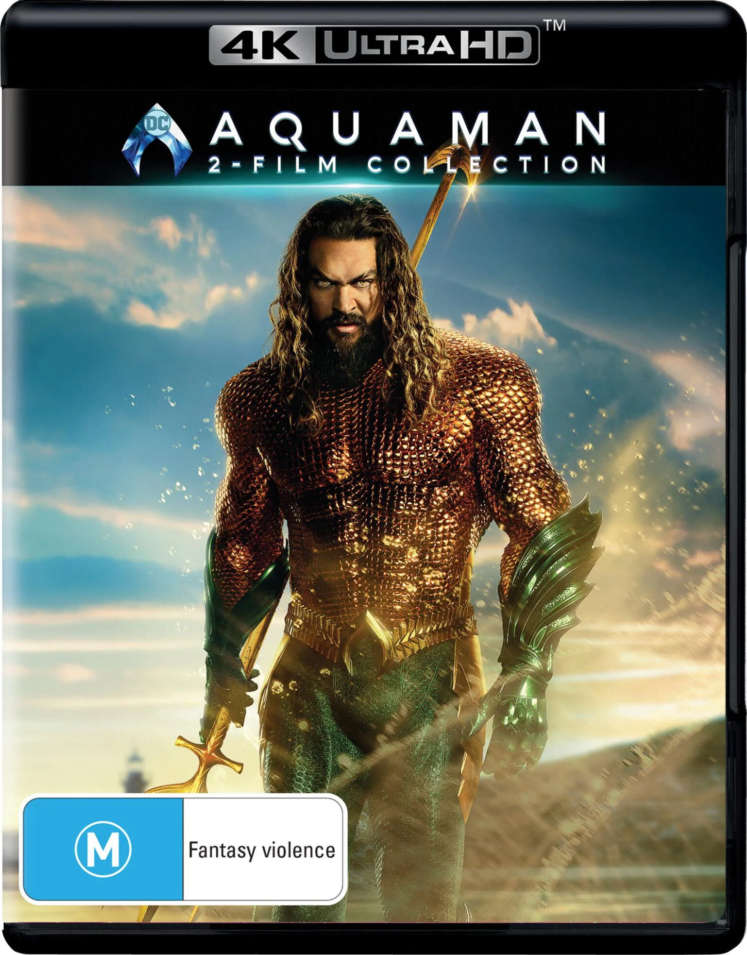 Aquaman: 2-Film Collection - Aquaman (2018) / Aquaman e il regno perduto  (2023) (2 4K Ultra HDs + 2 Blu-ray) 
