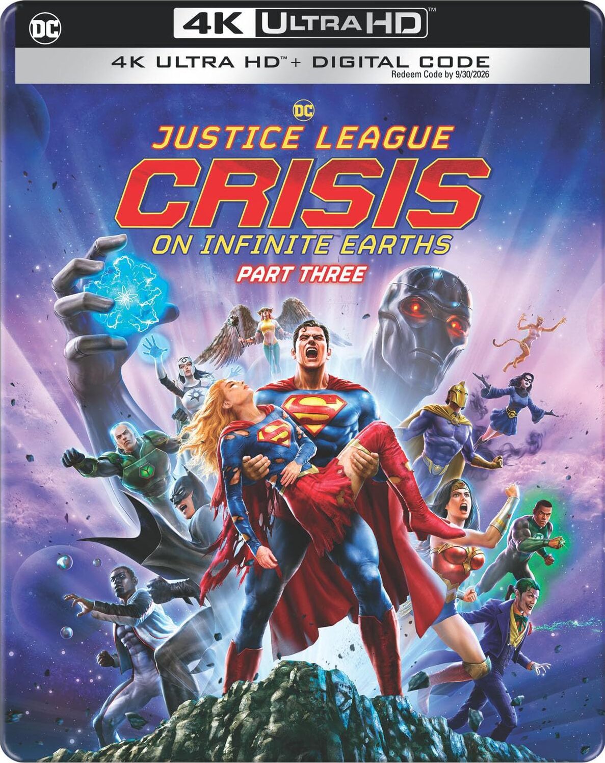 Justice League Crisis On Infinite Earths Part Three K Blu Ray