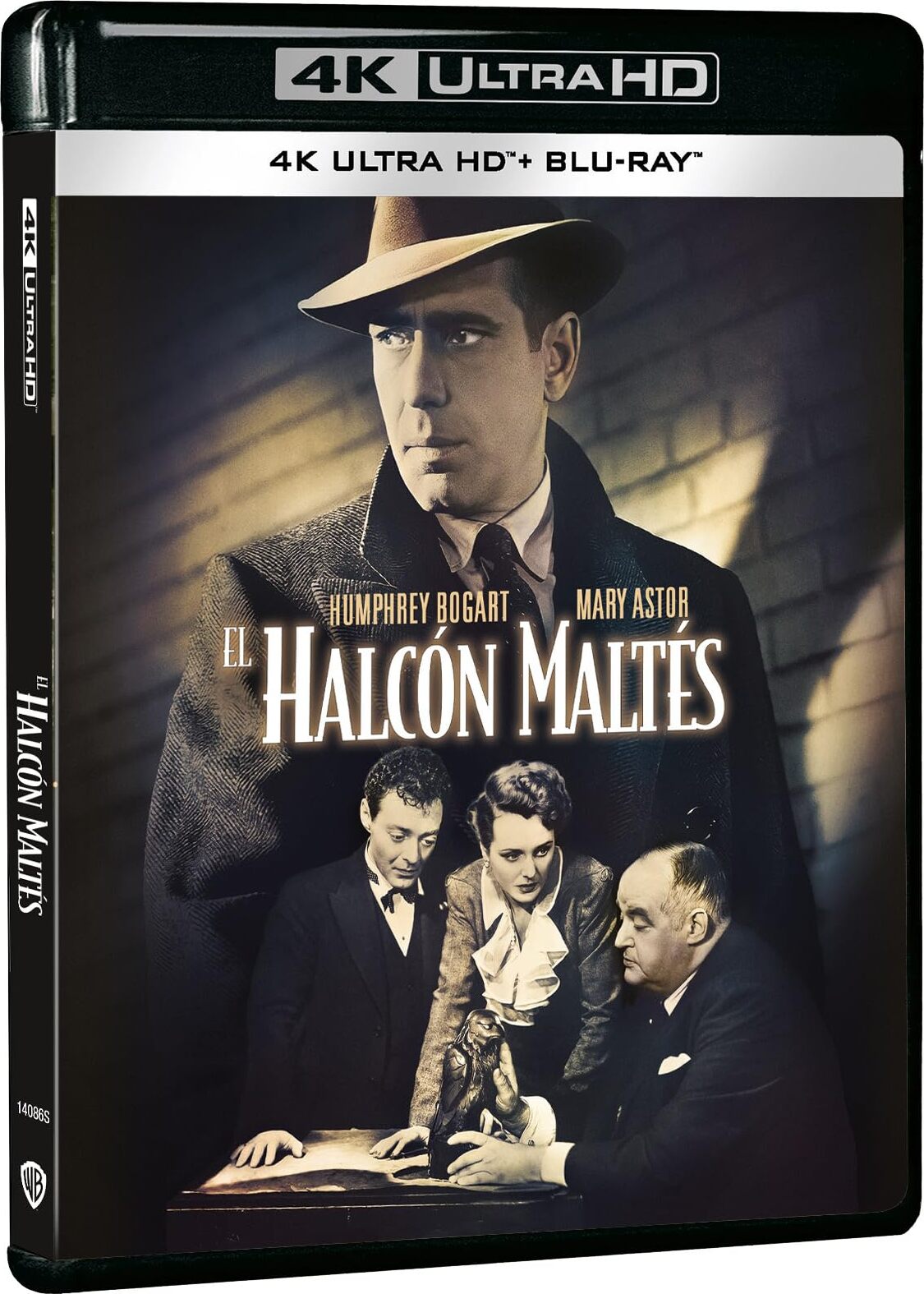 The Maltese Falcon 4K Blu-ray (El halcón maltés 4K) (Spain)