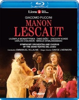 Giacomo Puccini: Manon Lescaut Blu-ray (Symphony Orchestra And Chorus ...