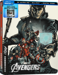 The Avengers 4K Blu-ray (Wal-Mart Exclusive SteelBook)