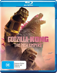 Godzilla x Kong: The New Empire Blu-ray (Australia)