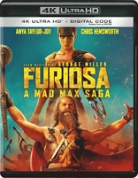 Furiosa: A Mad Max Saga 4K Blu-ray