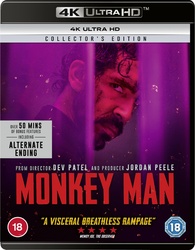 Monkey Man 4K Blu-ray (Collector's Edition) (United Kingdom)