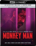 Monkey Man 4K Blu-ray