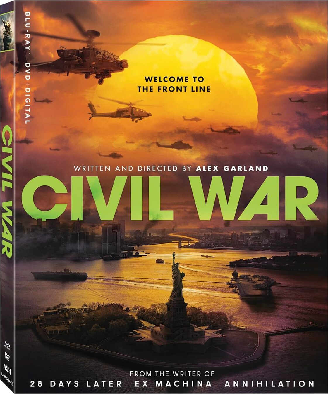 Civil War Blu ray Blu ray DVD Digital