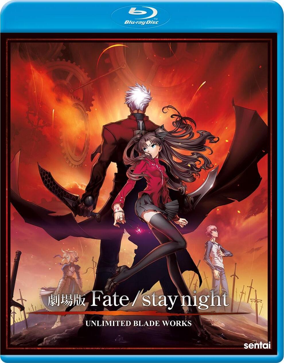 Fate Stay Night Unlimited Blade Works Blu ray