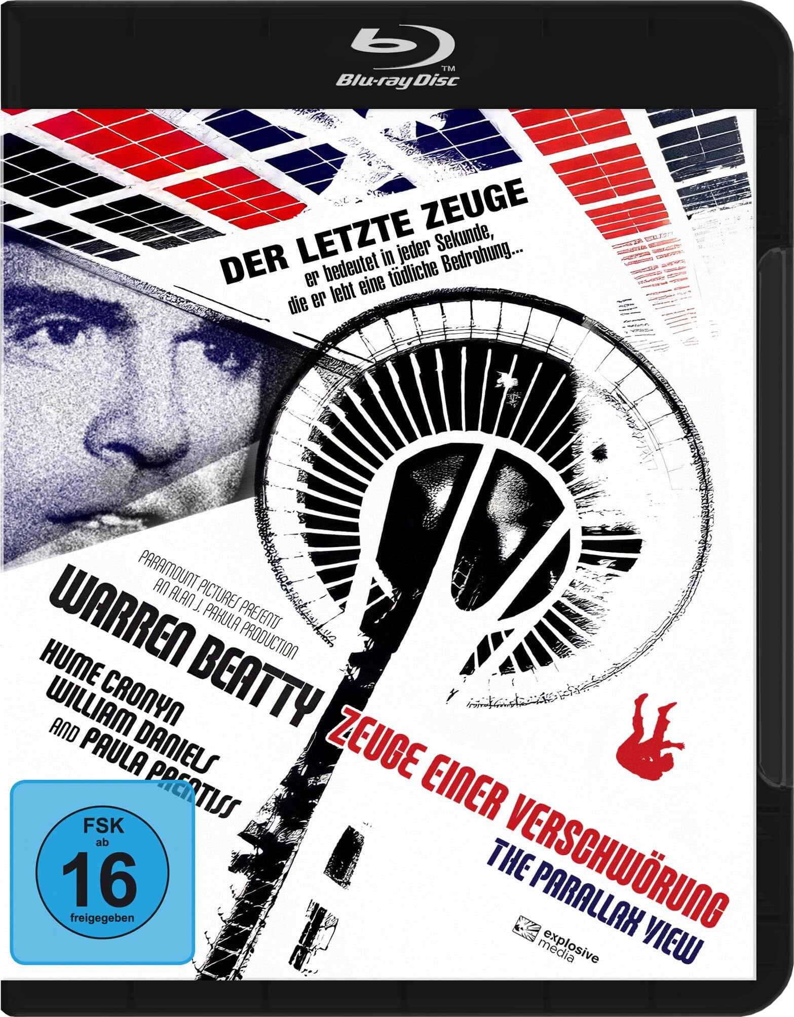 The Parallax View Blu-ray (Zeuge einer Verschwörung) (Germany)