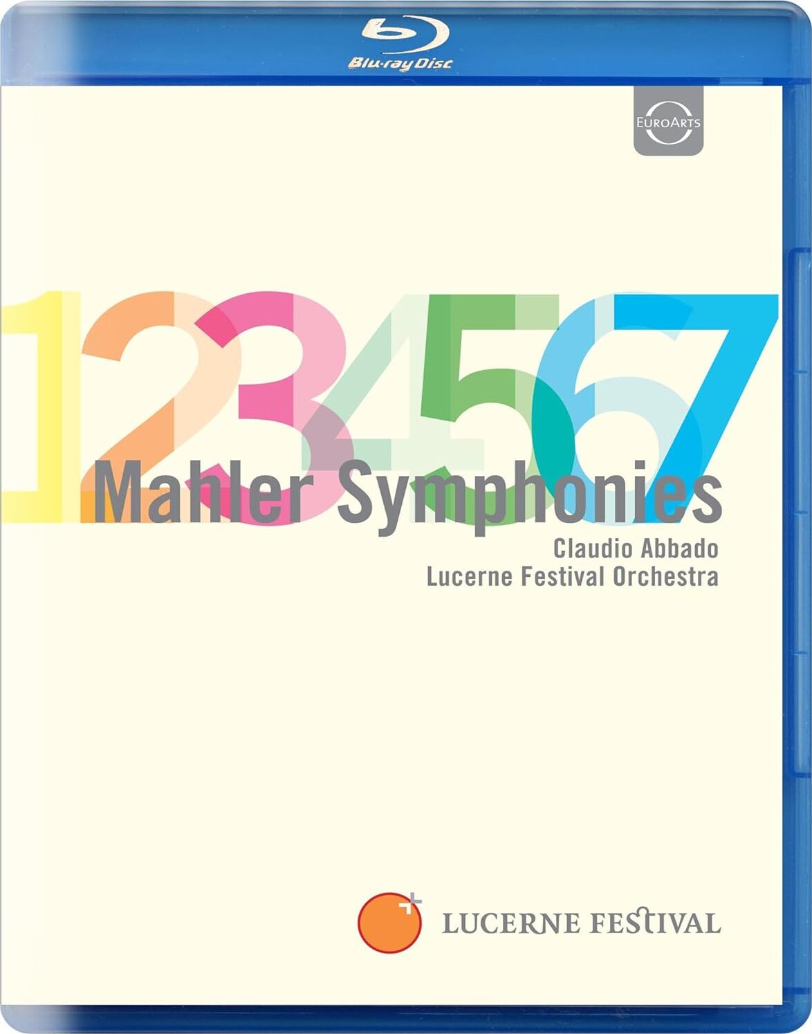 Gustav Mahler: Symphonies 1-7 Blu-ray (Claudio Abbado - Lucerne