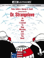 Dr. Strangelove or: How I Learned to Stop Worrying and Love the Bomb 4K (Blu-ray Movie), temporary cover art