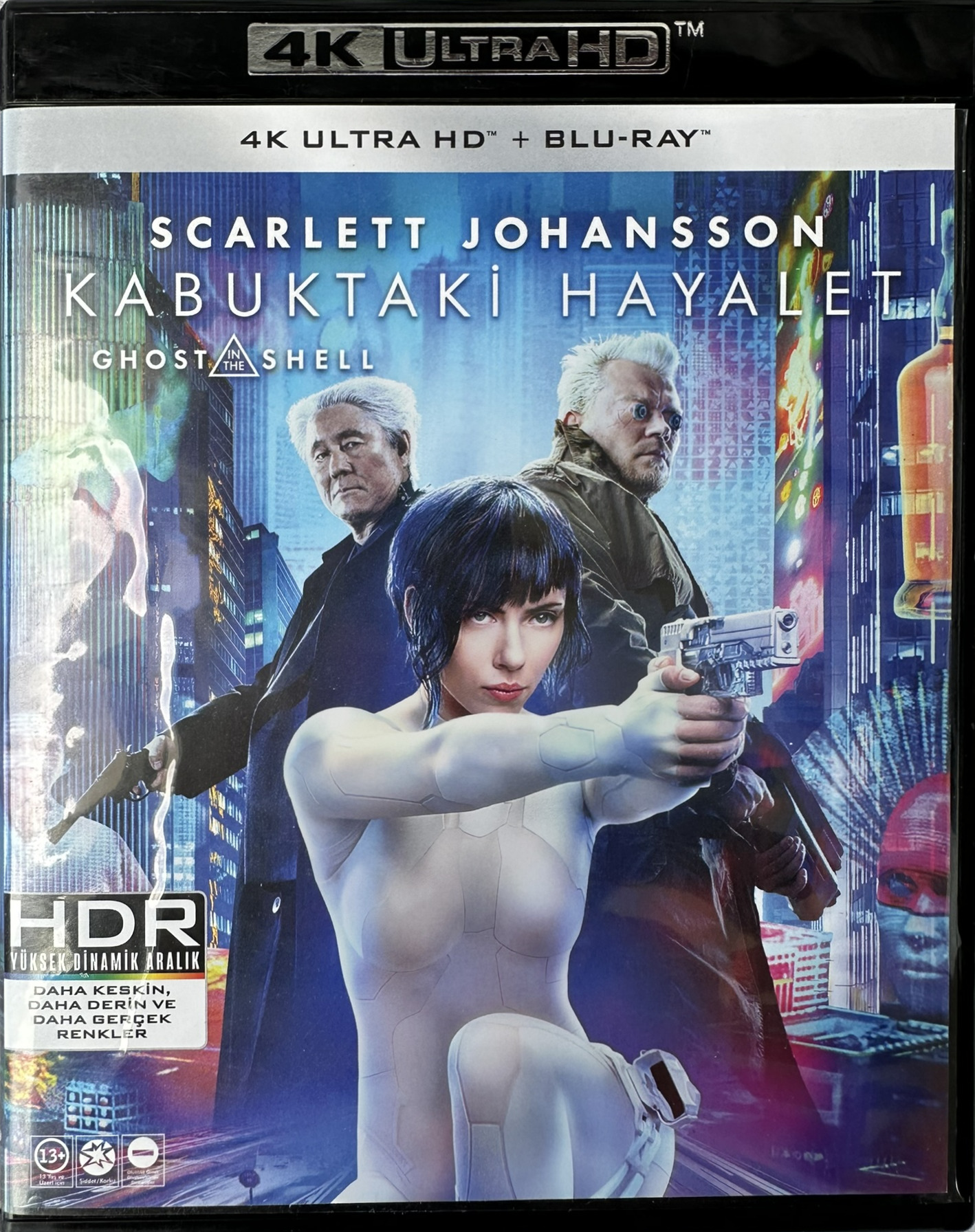 Ghost in the Shell Blu-ray (Kabuktaki Hayalet) (Turkey)