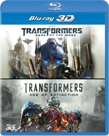 Transformers: Dark of the Moon + Age of Extinction 3D Best Value Blu-ray Set (Blu-ray Movie)