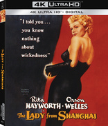 The Lady from Shanghai 4K Blu-ray
