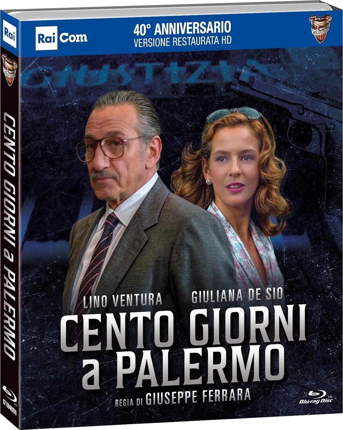 Cento giorni a Palermo Blu-ray (40° Anniversario) (Italy), image size:1106x1388