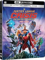 Justice League: Crisis on Infinite Earths, Part Three 4K (Blu-ray Movie), temporary cover art