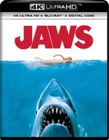 Jaws 4K Blu-ray (4K Ultra HD + Blu-ray + Digital 4K)