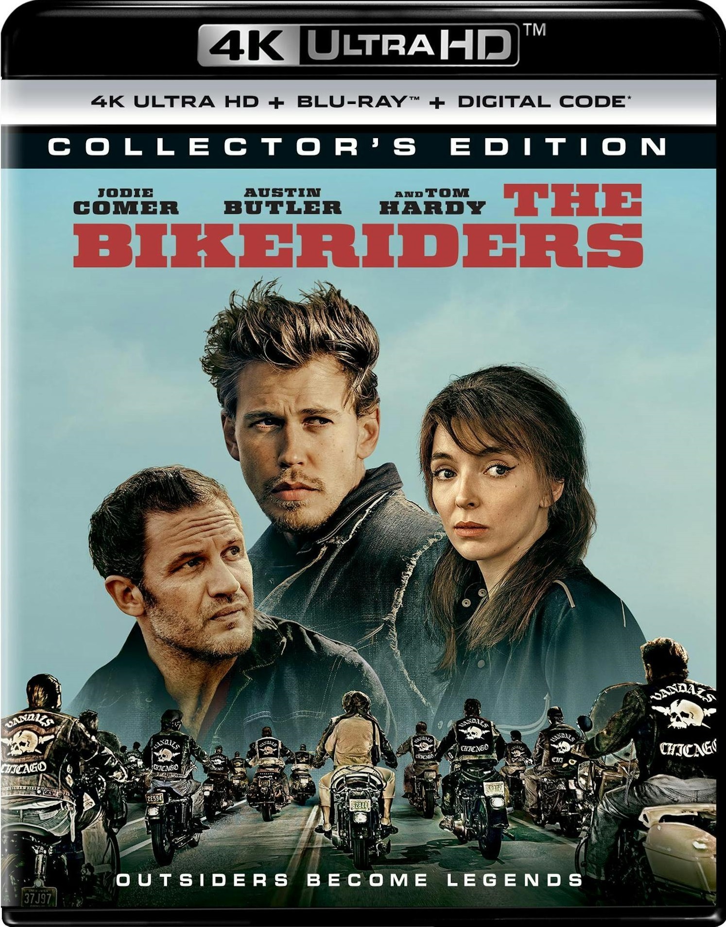 The Bikeriders 4K Blu ray