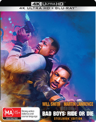 Bad Boys: Ride or Die 4K Blu-ray (JB Hi-Fi Exclusive SteelBook