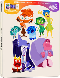 Inside Out 2 4K Blu-ray (SteelBook)