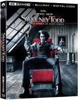 Sweeney Todd: The Demon Barber of Fleet Street 4K (Blu-ray Movie), temporary cover art