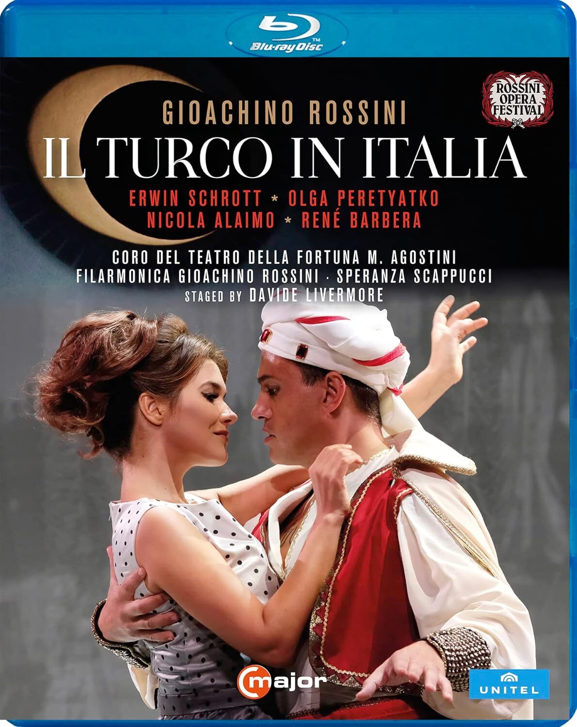 Gioachino Rossini: Il Turco In Italia Blu-ray (Rossini Opera Festival  Pesaro) (Italy)