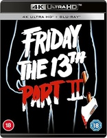 Friday the 13th: Part II 4K (Blu-ray Movie), temporary cover art