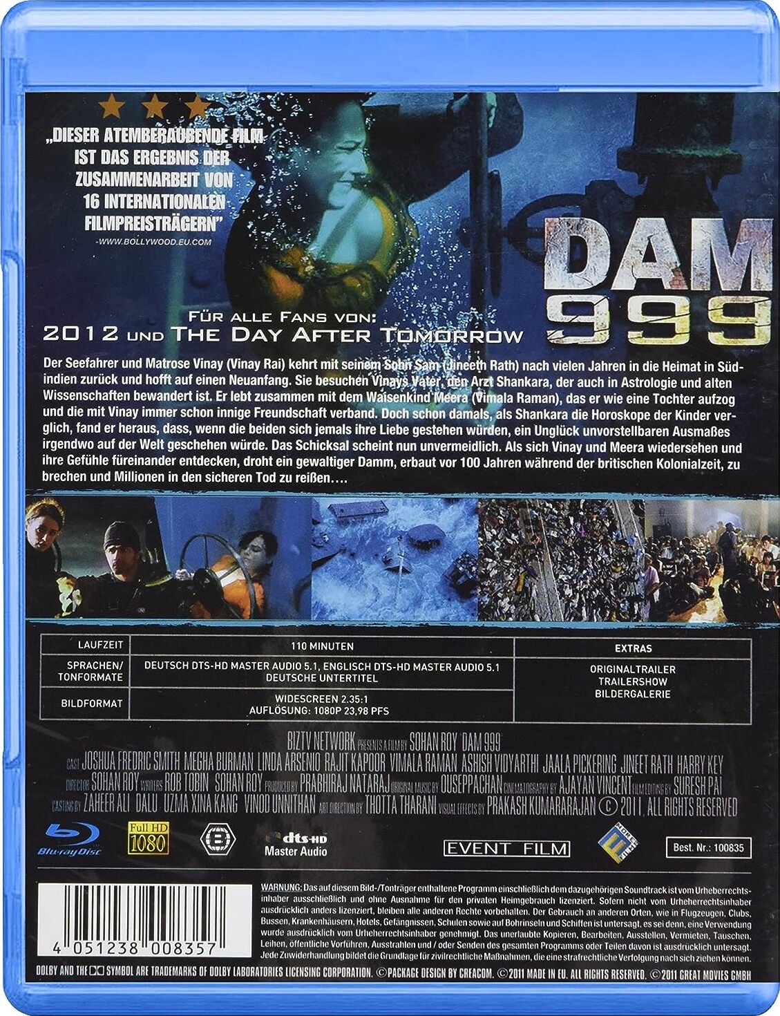 Dam999 Blu-ray (Wasser kennt keine Gnade) (Germany)