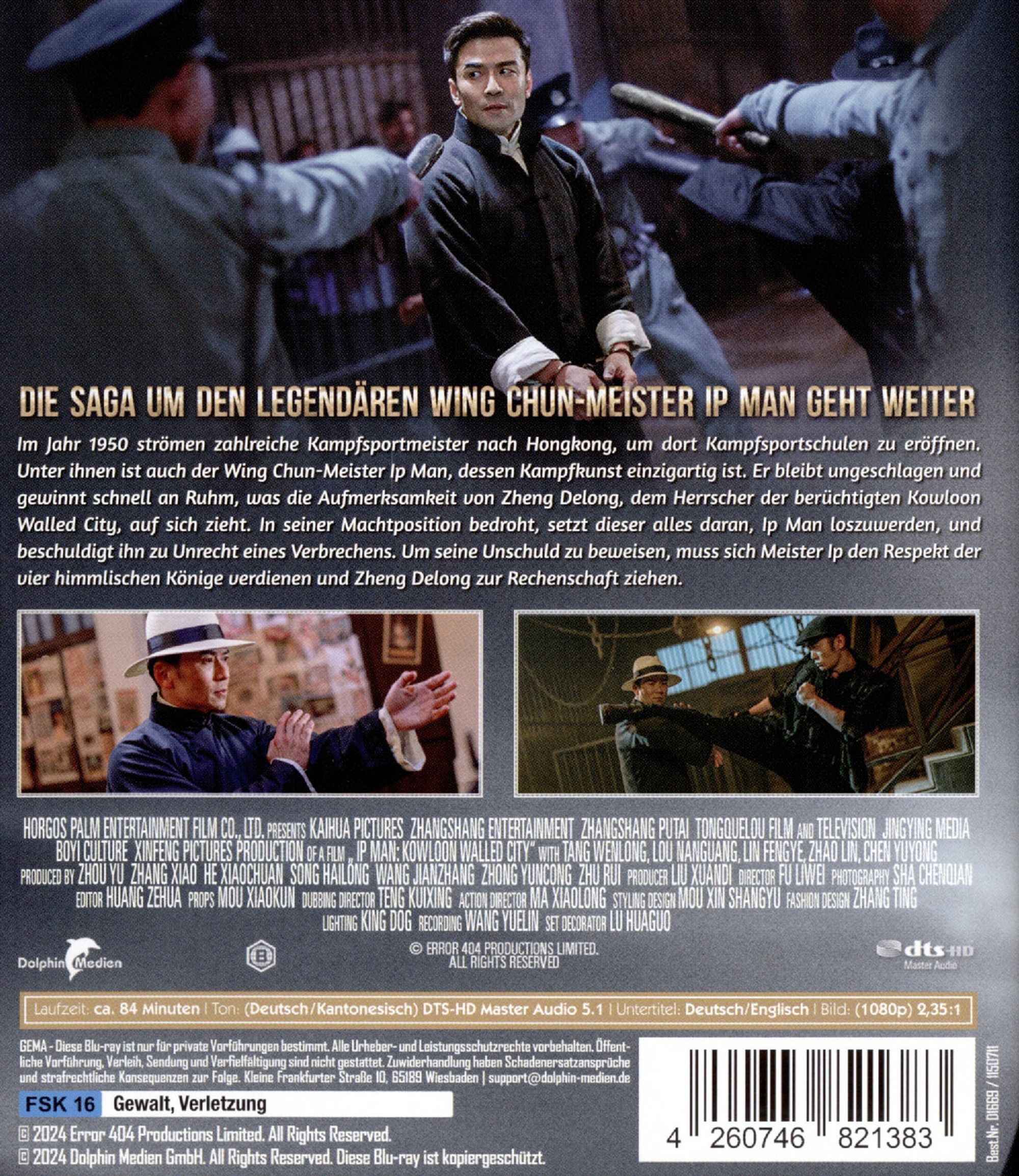 Ip Man and the Four Kings Blu-ray (Ye Wen zhi Jiu Long Cheng