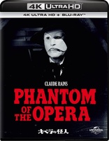 The Phantom of the Opera 4K Blu-ray (オペラ座の怪人) (Japan)