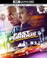 The Fast and the Furious 4K (Blu-ray Movie)