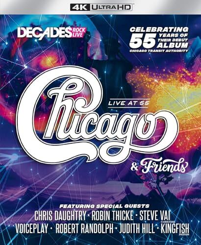 Chicago and Friends: Live at 55 4K Blu-ray (DigiPack)