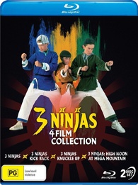 3 Ninjas: 4 Film Collection Blu-ray (3 Ninjas / Kick Back / Knuckle Up ...