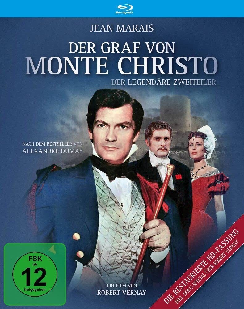 Le comte de Monte-Cristo Blu-ray (Der Graf von Monte Christo