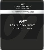 007: The Sean Connery James Bond 6-Film Collection 4K (Blu-ray)