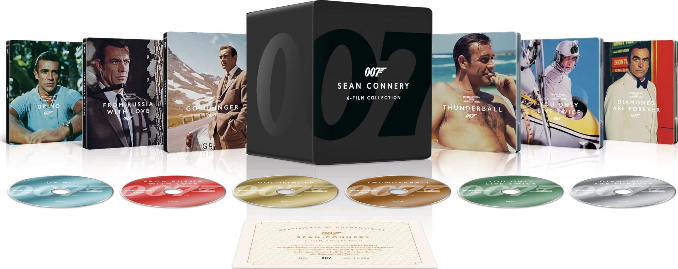 007/ダニエル・クレイグ 5作品コンプリートBlu-rayセット(6枚組