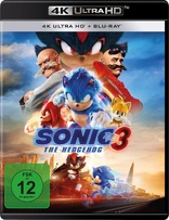 Sonic the Hedgehog 3 4K (Blu-ray Movie)