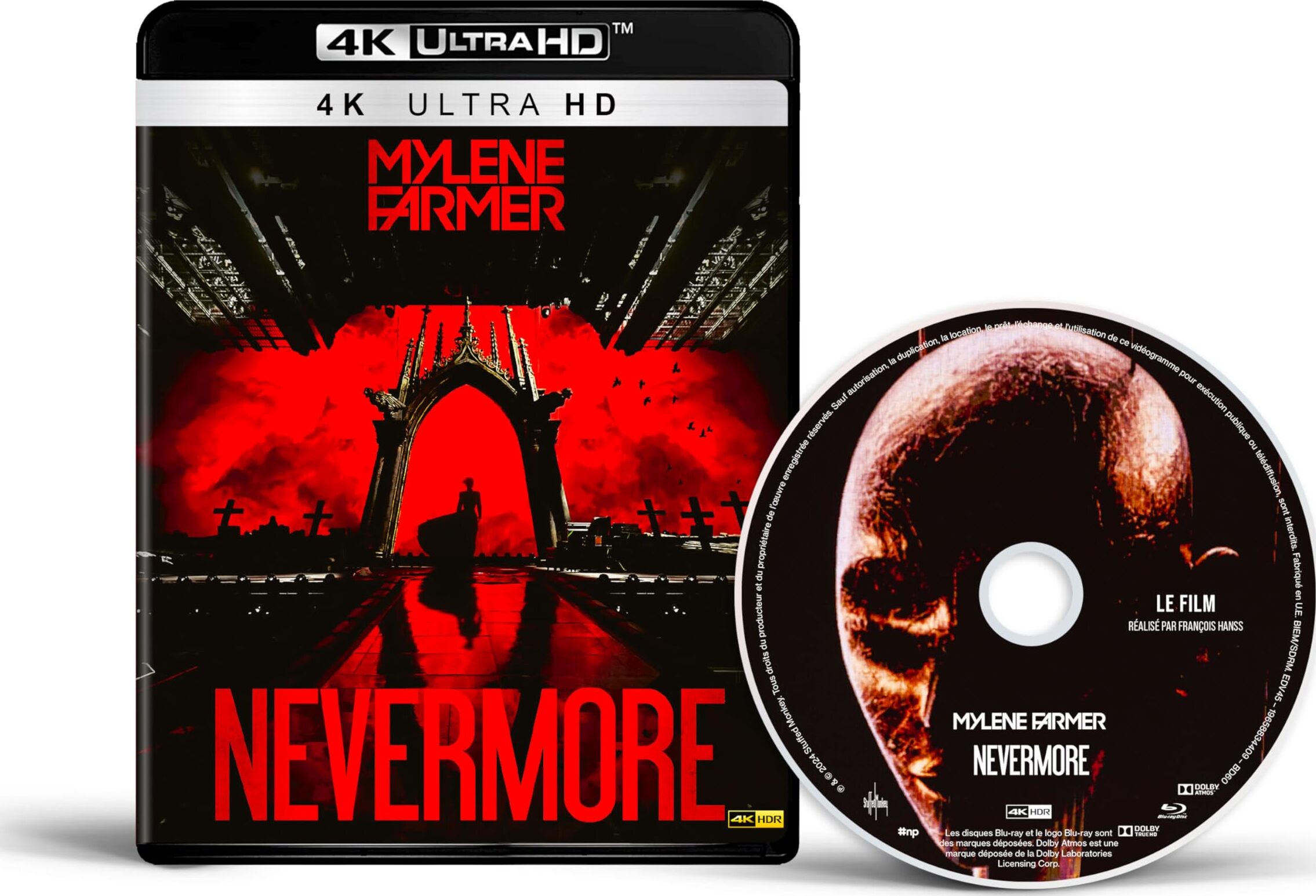 Mylène Farmer - Nevermore 4K Blu-ray (4K Ultra HD) (France)