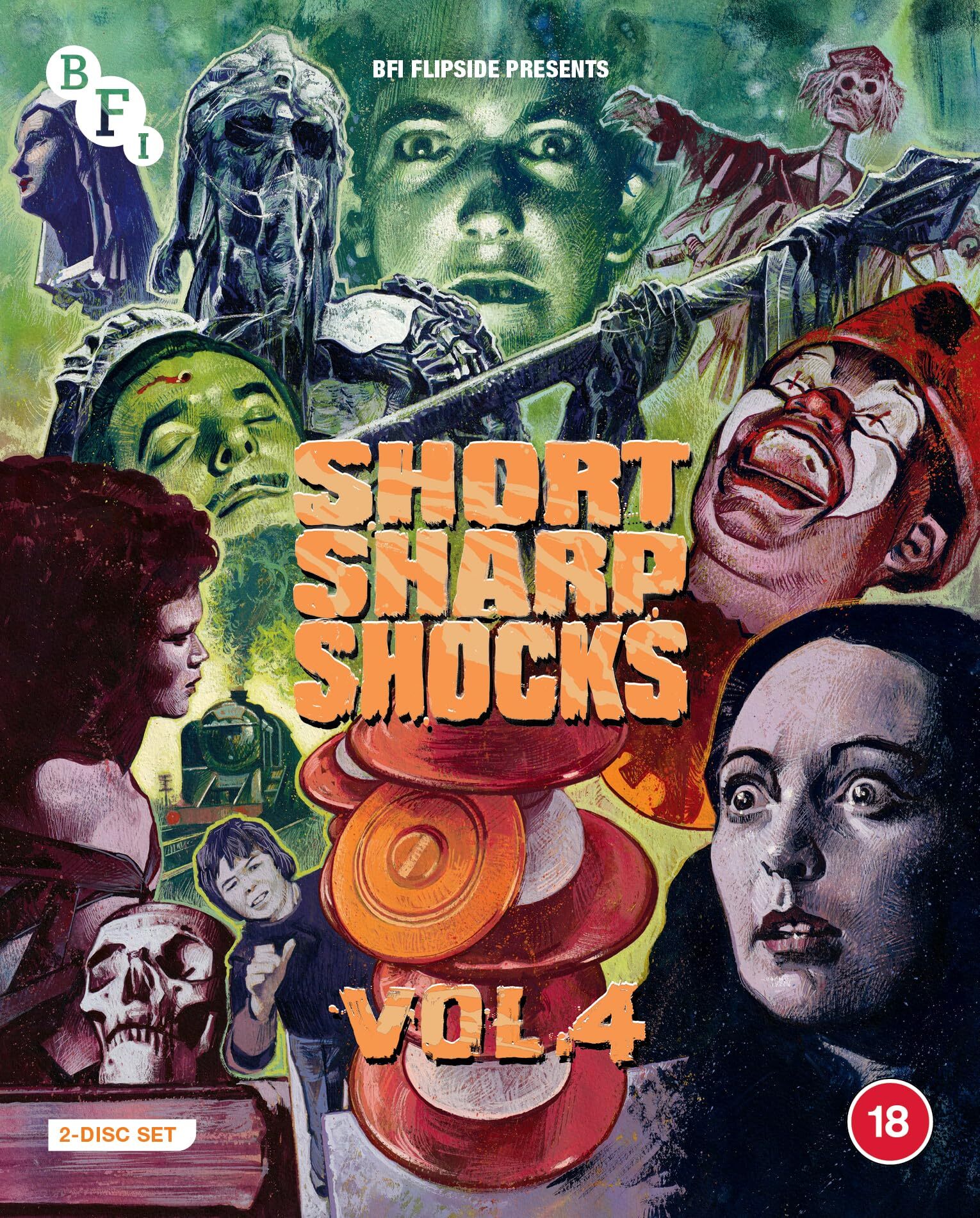 Short Sharp Shocks Volume 4 Blu-ray (BFI Flipside) (United