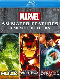 Marvel Animated Features Blu-ray (Marvel Movie Collection: Planet Hulk /  The Invincible Iron Man / Doctor Strange.)