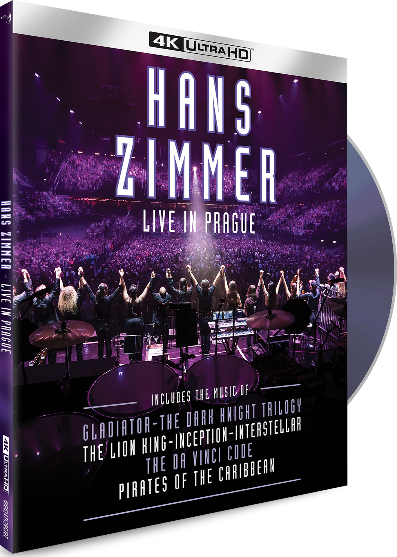 Hans Zimmer: Live in Prague 4K Blu-ray