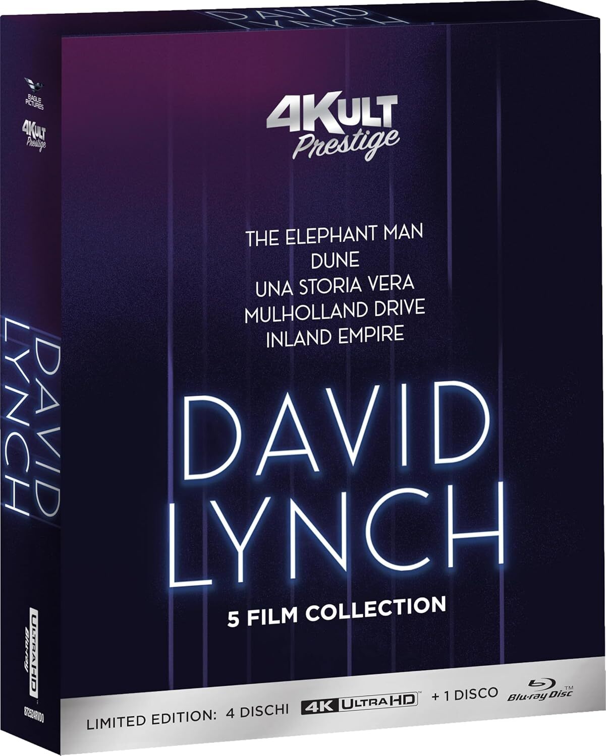 David Lynch - 5 Film Collection Blu-ray (4Kult Prestige