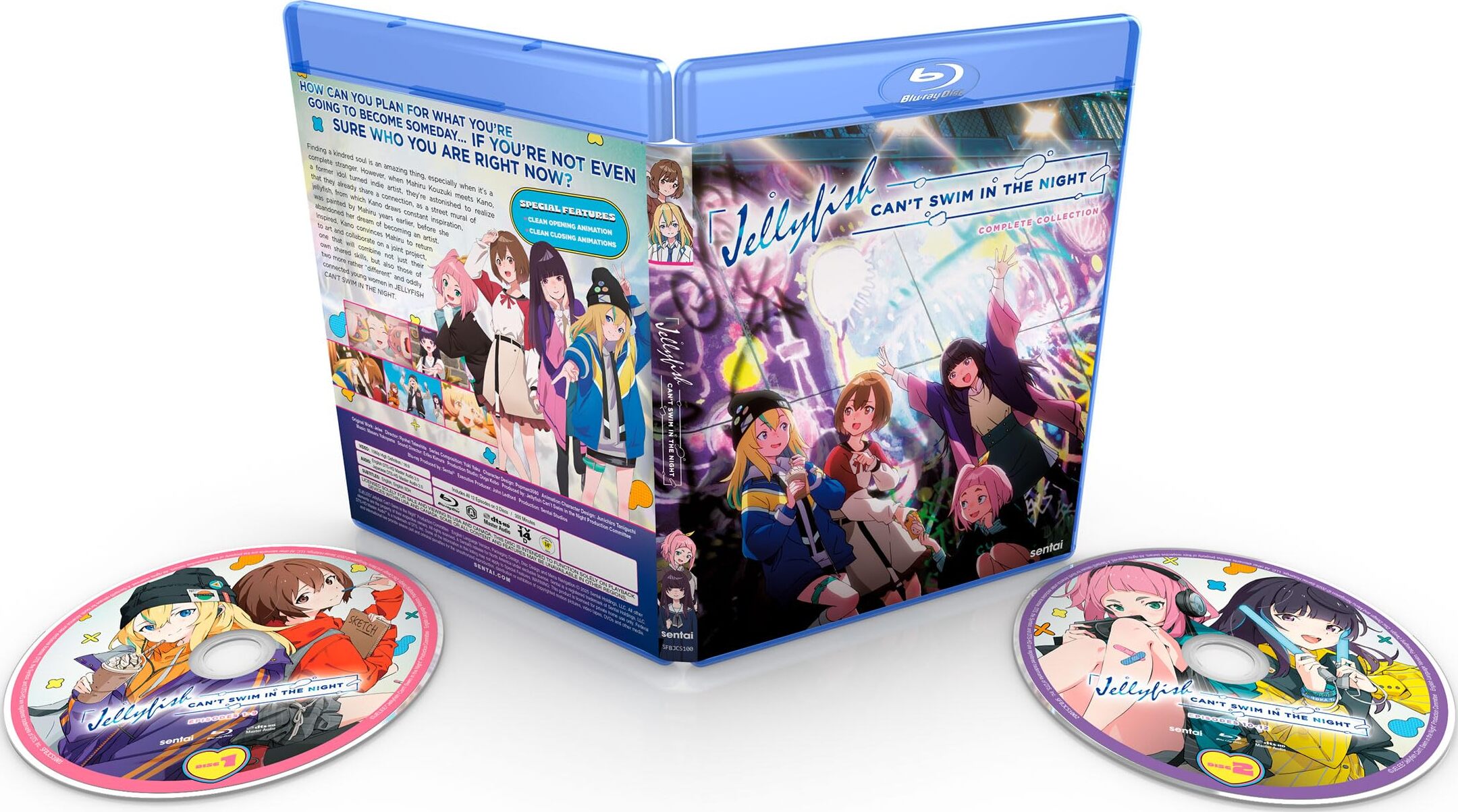 Jellyfish Can't Swim in the Night: Complete Collection Blu-ray