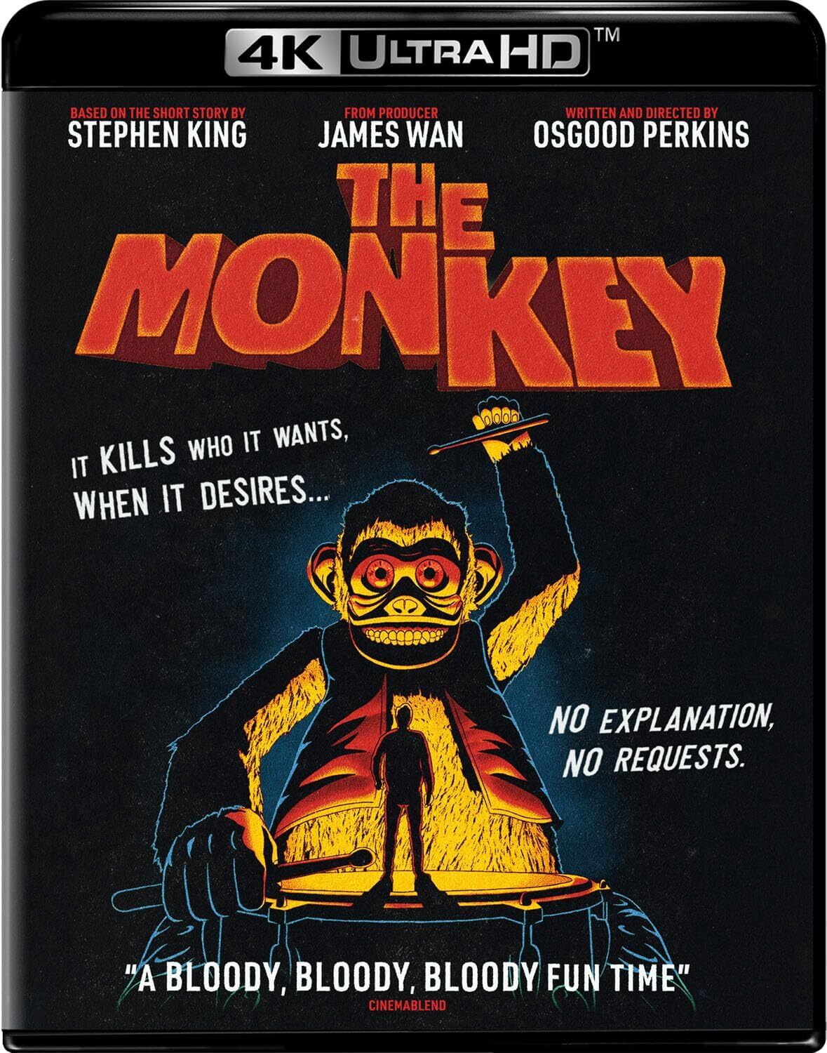 The Monkey 4K Blu-ray (4K Ultra HD) (Canada)