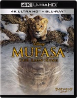 Mufasa: The Lion King 4K Blu-ray (ライオン・キング：ムファサ) (Japan)