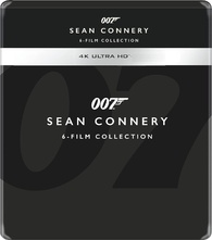 007: The Sean Connery James Bond 6-Film Collection 4K Blu-ray