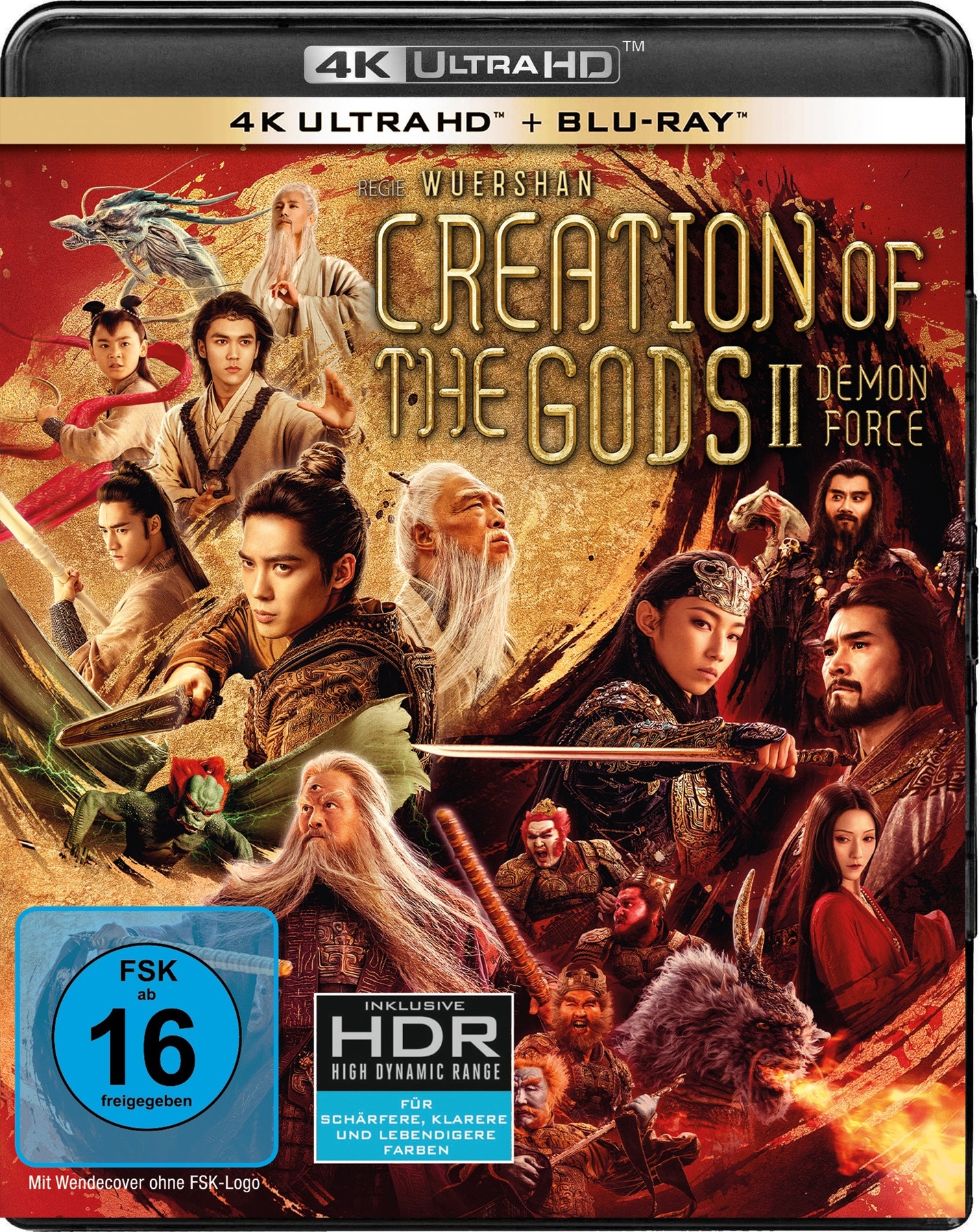 Creation of the Gods II: Demon Force 4K Blu-ray (Feng shen 2: Zhan 
