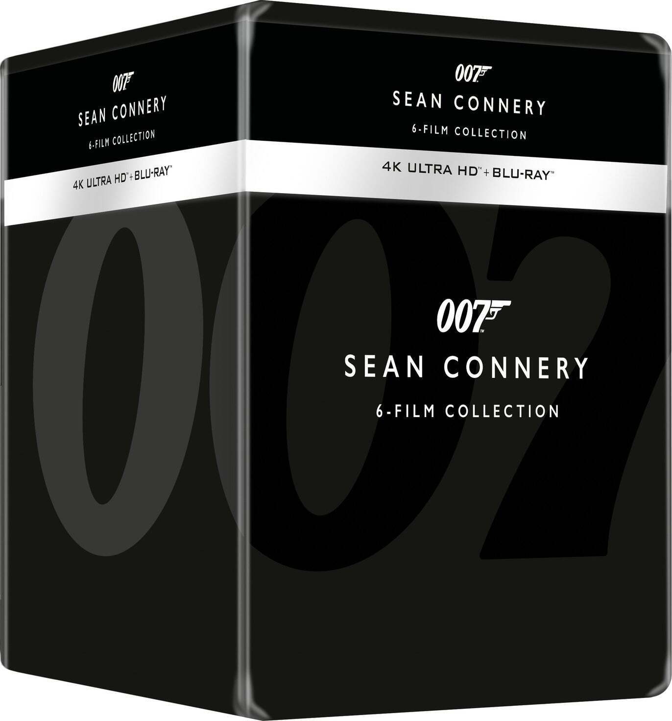 007: The Sean Connery James Bond 6-Film Collection 4K Blu