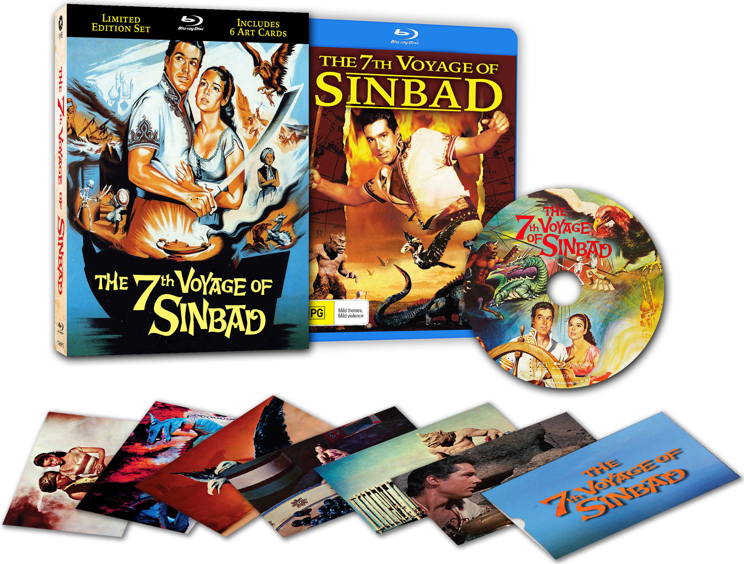 The 7th Voyage of Sinbad Blu-ray (Limited - 2,000 copies
