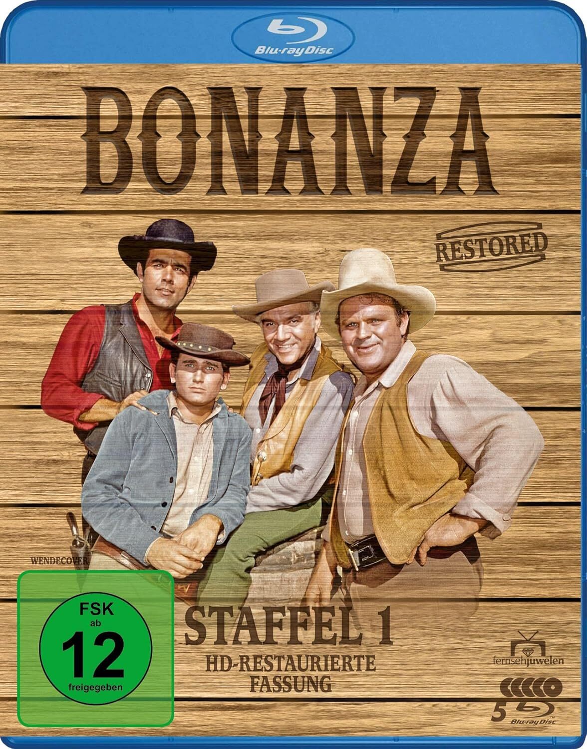 Bonanza - Season 1 Blu-ray (Staffel 1) (Germany)