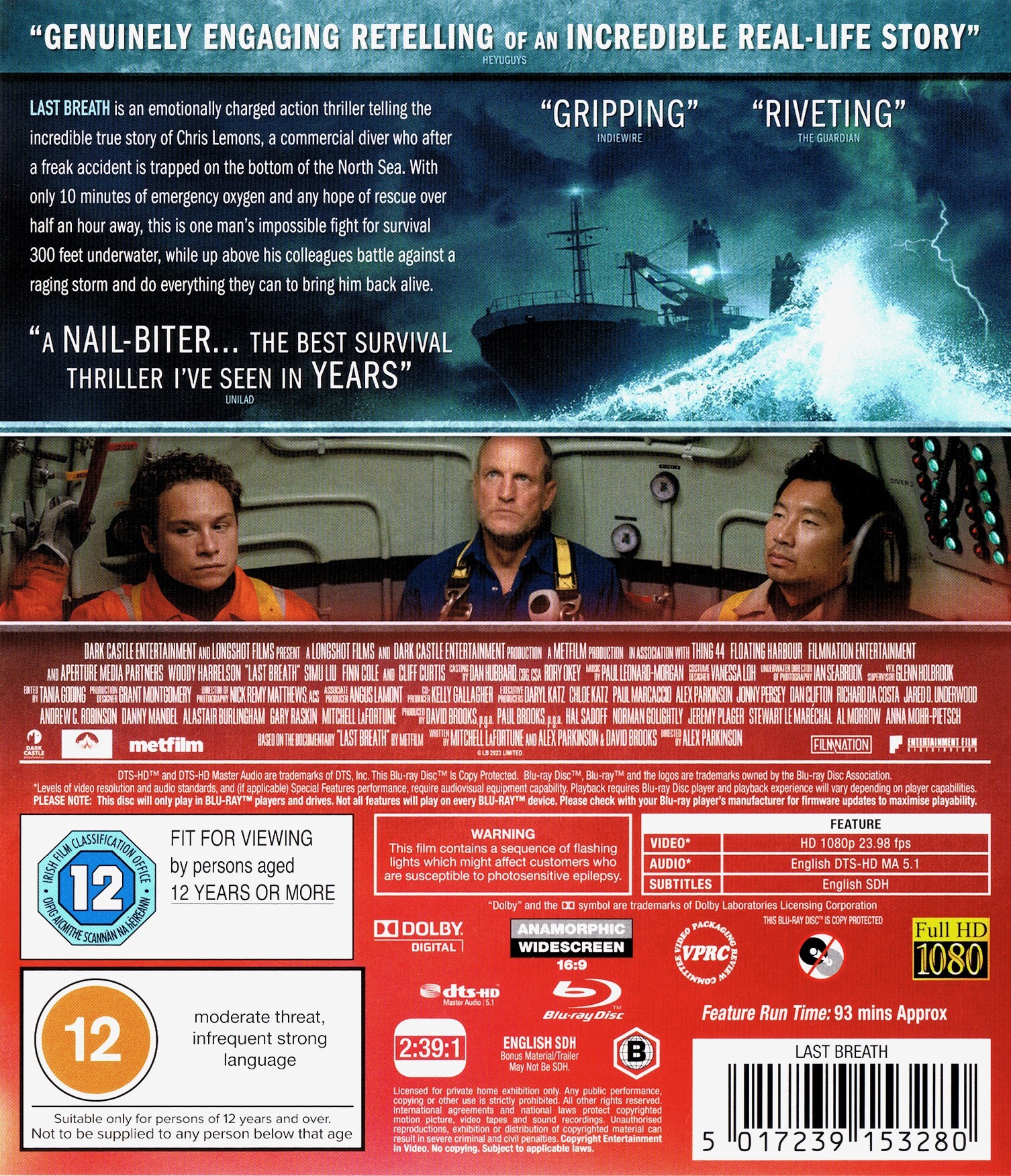 Last Breath Blu-ray (United Kingdom)